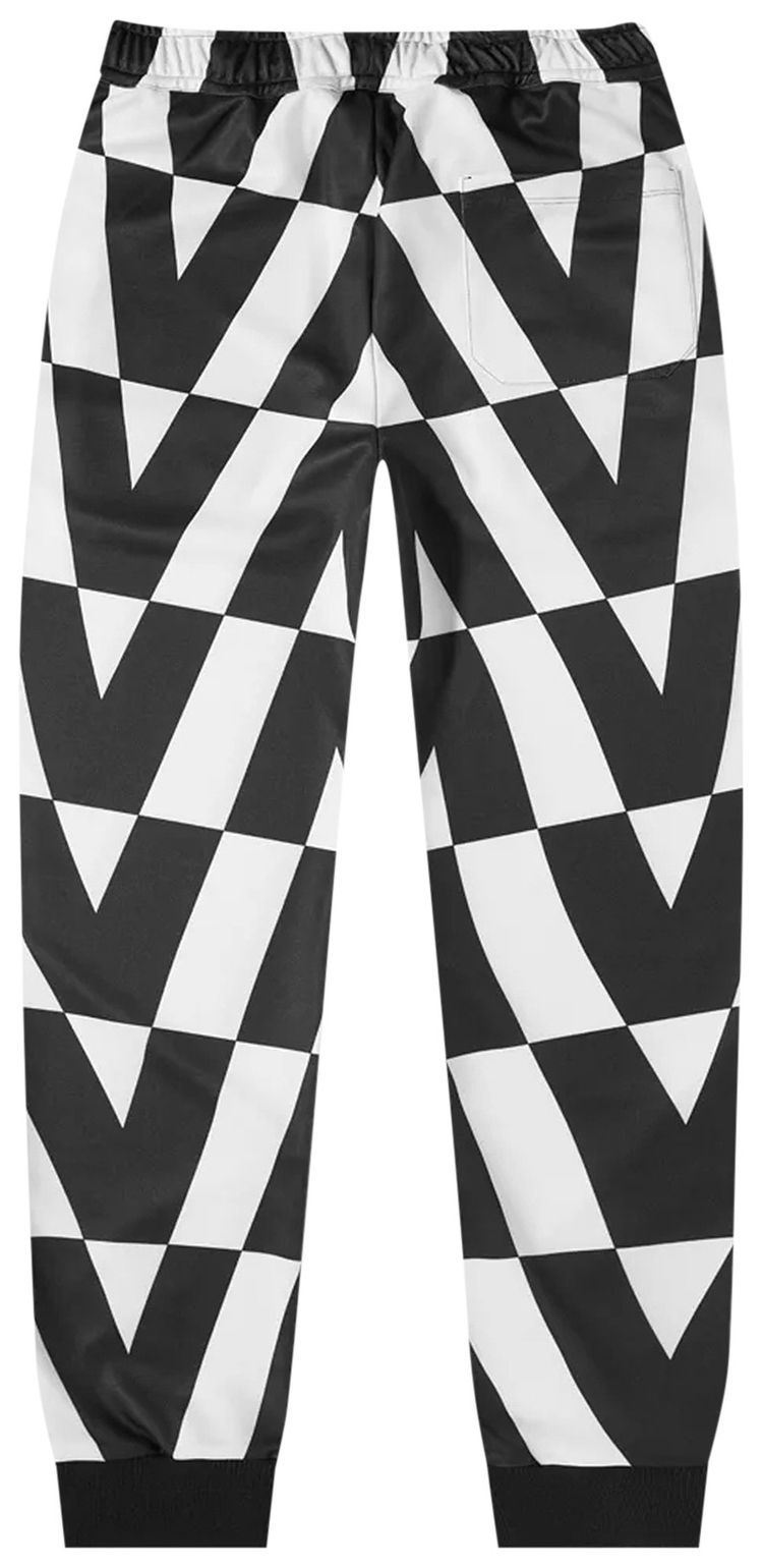 Valentino Optical Print Track Pant IvoryBlack