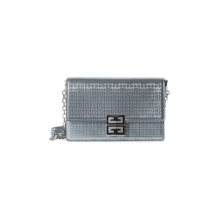 Givenchy Small 4G Bag With Chain Silvery