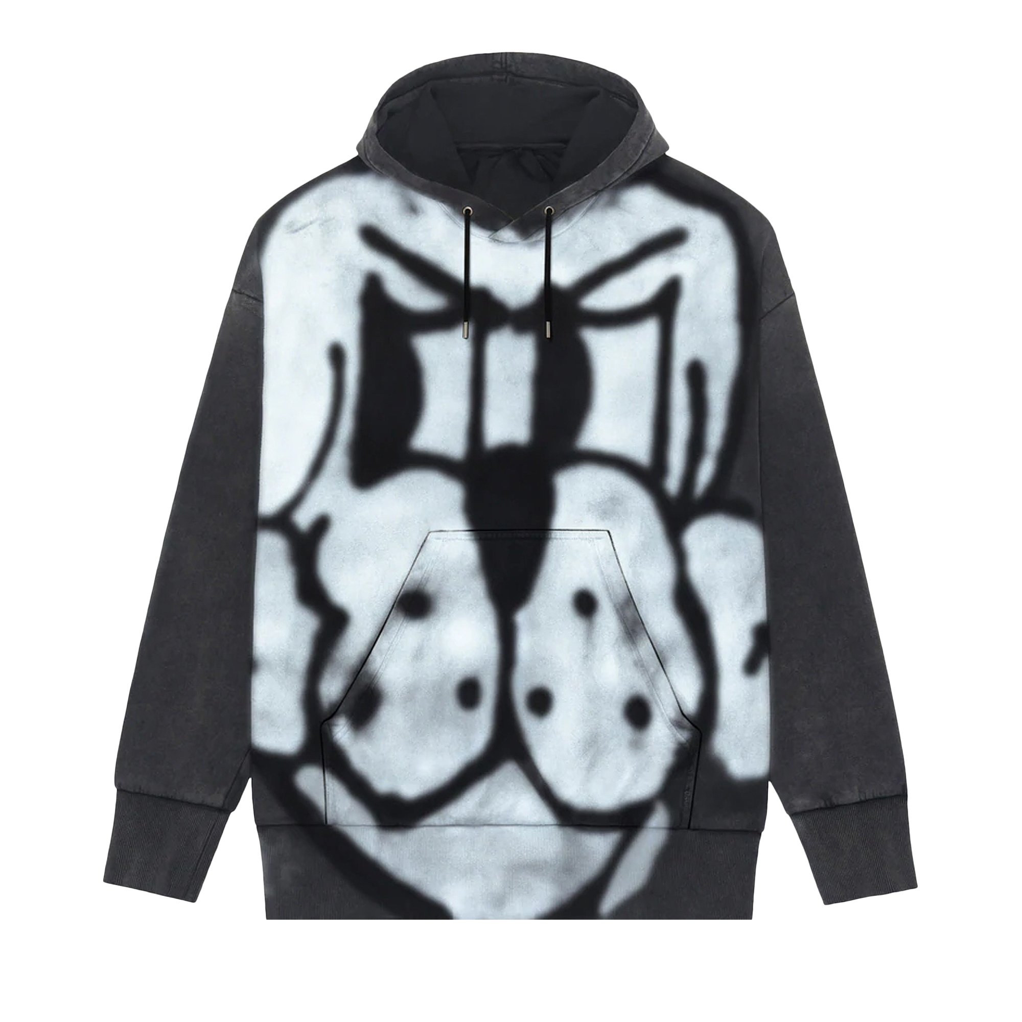Buy Givenchy x Chito Oversized Hoodie With Tag Effect Dog Print 'Black' -  BWJ01Z3Z7X M24 | GOAT