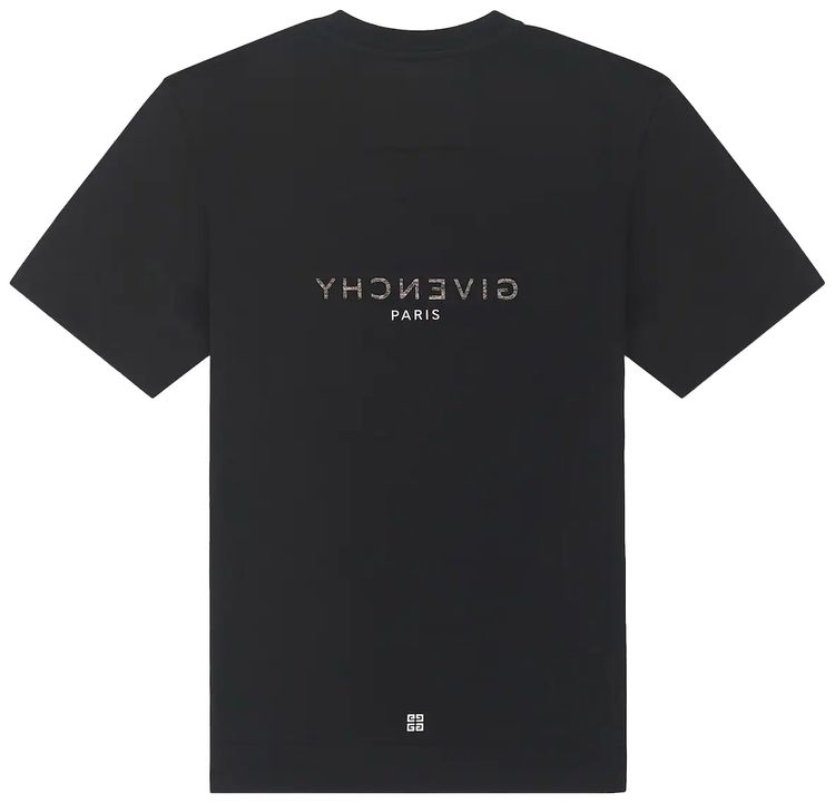 Givenchy Reverse Slim Fit T Shirt Black