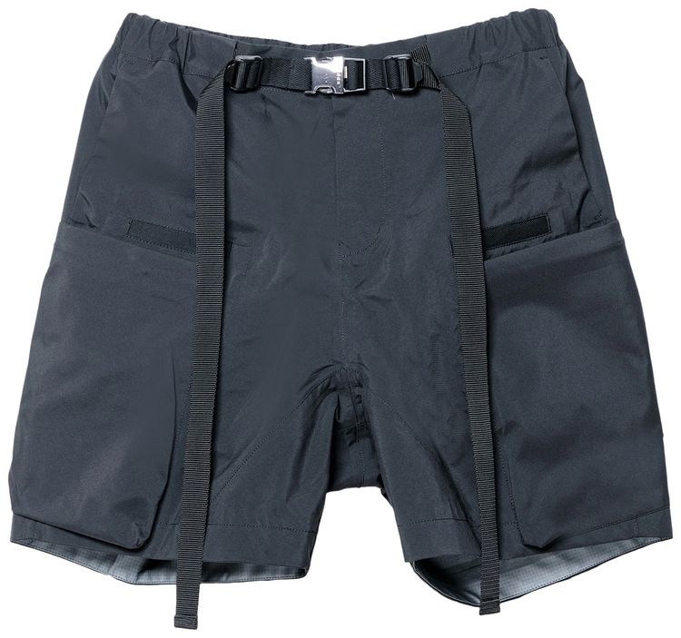 Sacai x Acronym Shorts Black Black