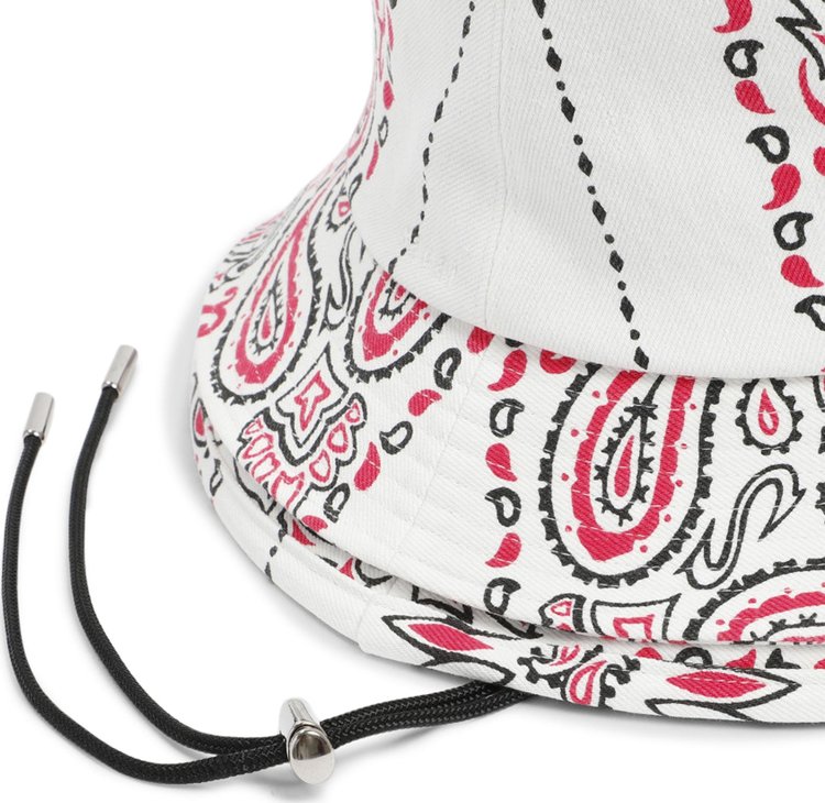 Sacai Double Brim HatBandana Off White