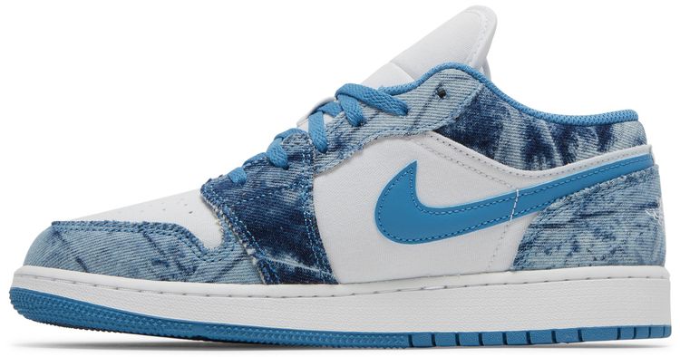 Air Jordan 1 Low GS Washed Denim