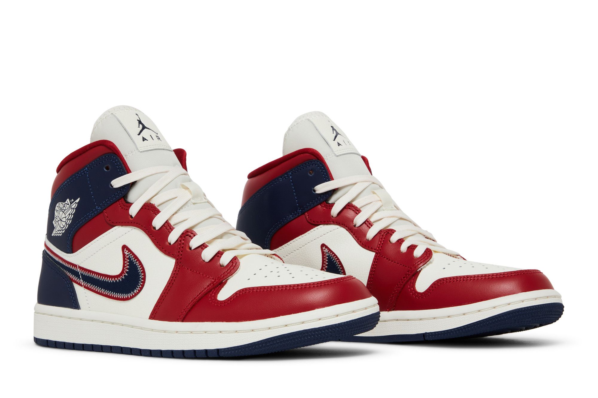 Buy Wmns Air Jordan 1 Mid SE 'USA' 2022 - DQ7648 600 | GOAT