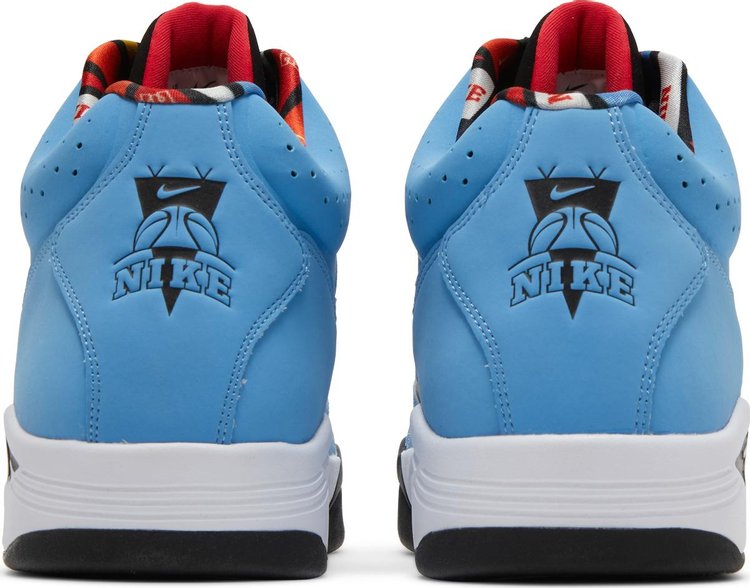 Air Flight Lite Mid Hoops Pack   University Blue