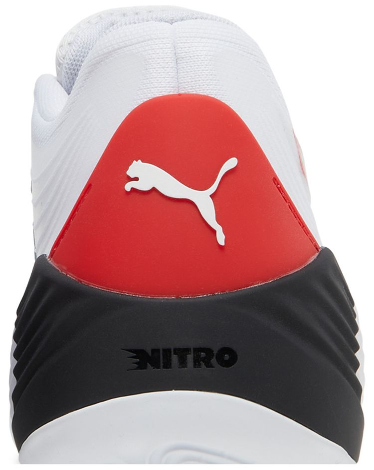 Puma Fusion Nitro White High Risk Red