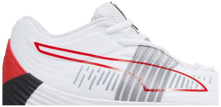 Puma Fusion Nitro White High Risk Red
