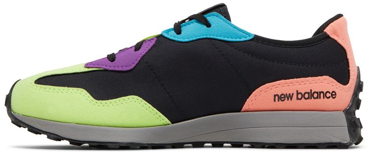 New Balance 327 Big Kid Black Multi Color