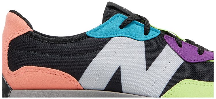 New Balance 327 Big Kid Black Multi Color