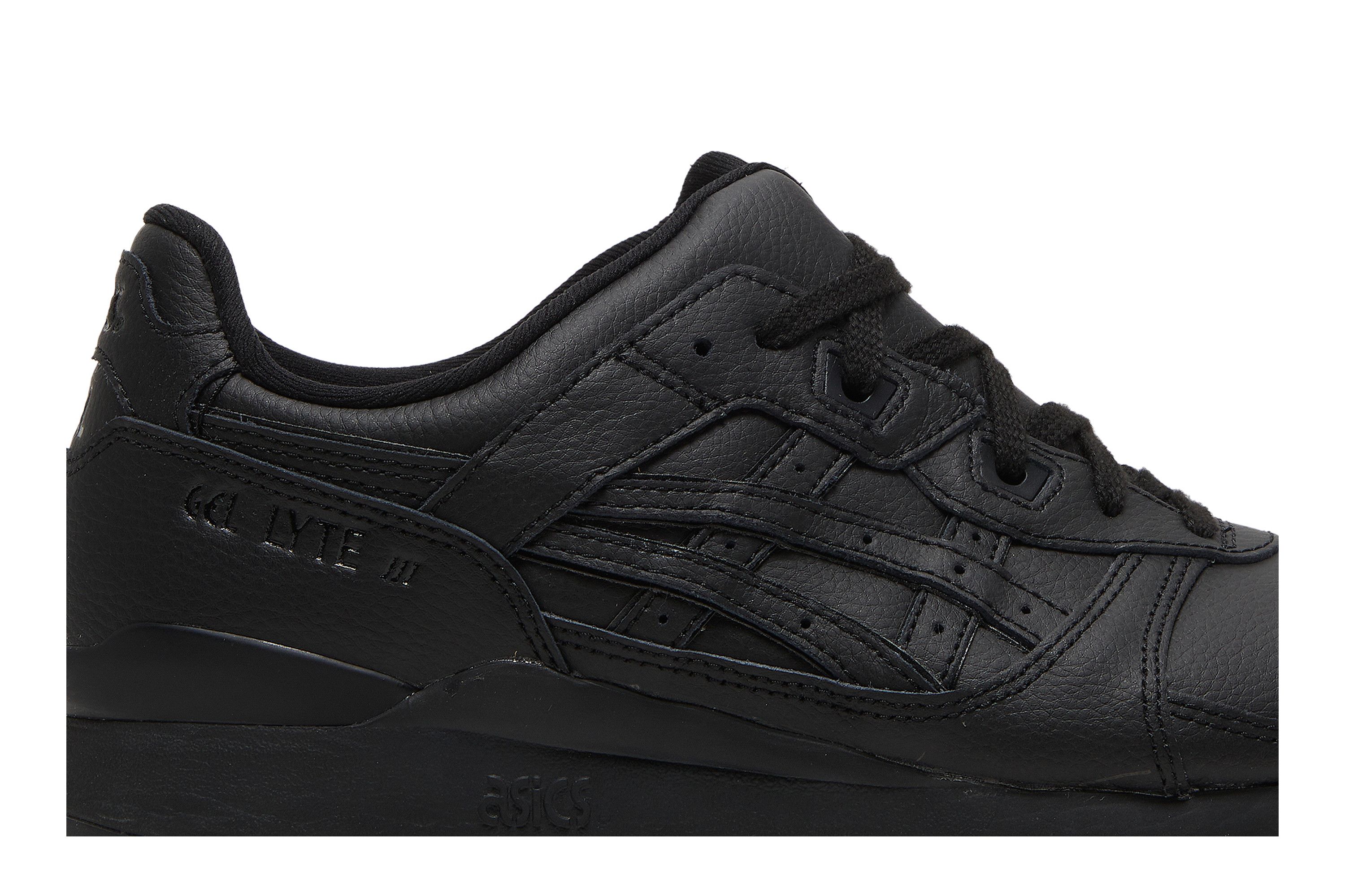 Achetez des Gel Lyte 3 OG Triple Black 1201A257 001 GOAT FR