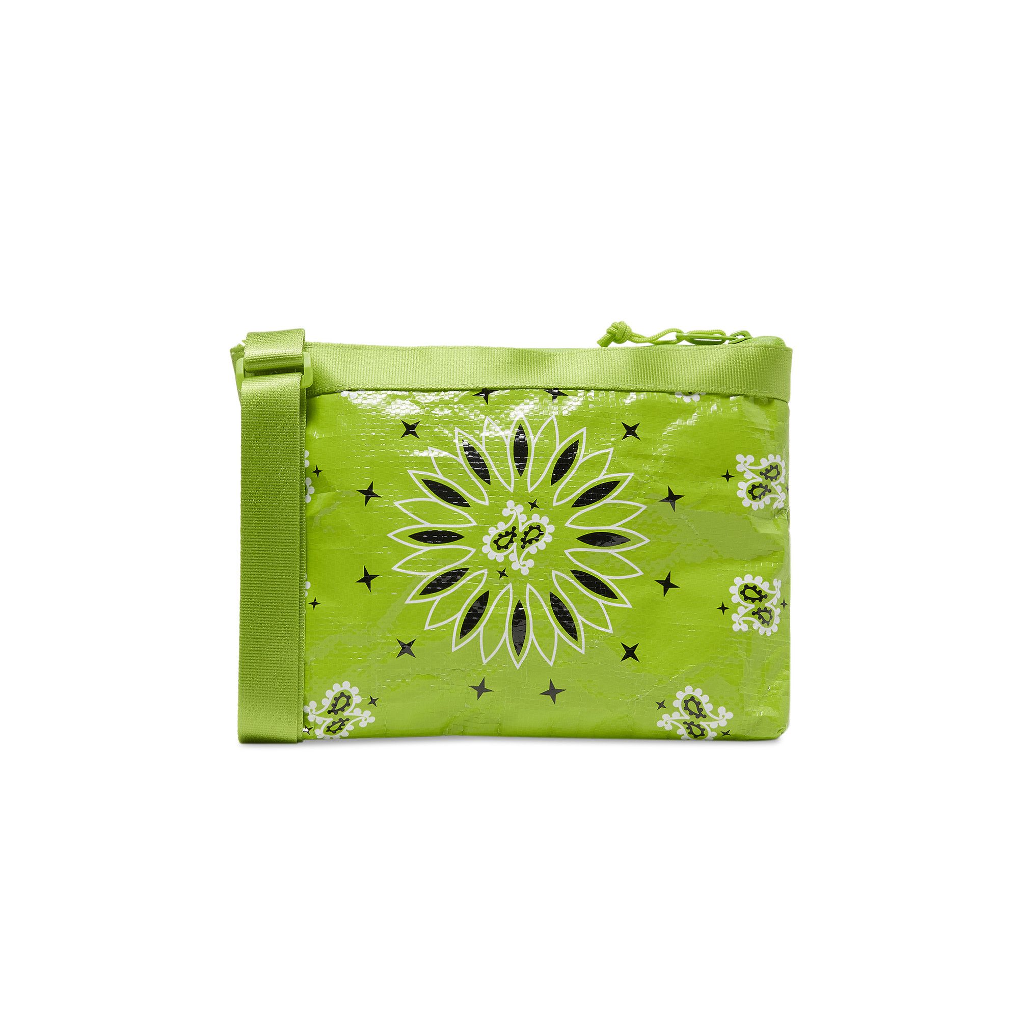 Buy Supreme Bandana Tarp Side Bag 'Bright Green' - SS21B21 BRIGHT