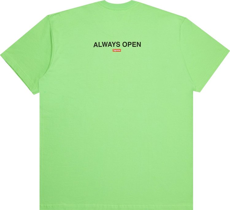 Supreme Gas Tee Lime