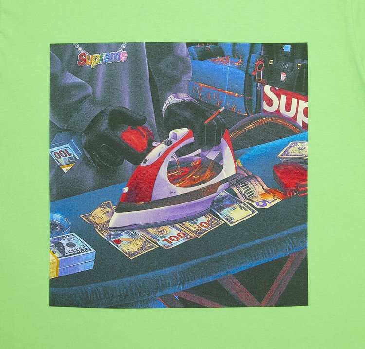 Supreme Gas Tee Lime