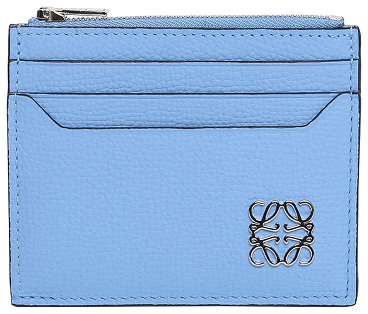 Loewe Anagram Square Zip Cardholder Celestine Blue