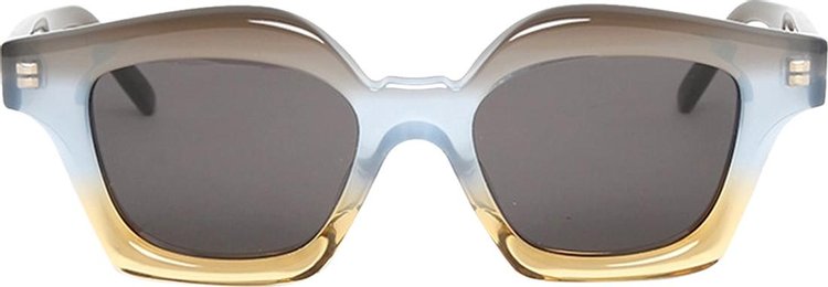 Loewe Tricolor Gradient Sunglasses 'Smoke/Dark Blue/Yellow'