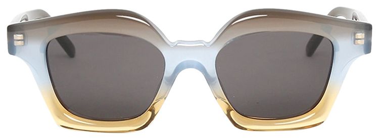 Loewe Tricolor Gradient Sunglasses SmokeDark BlueYellow