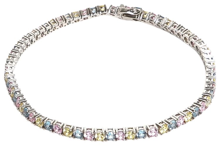 Hatton Labs Gellato Tennis Bracelet Solid Sterling Silver