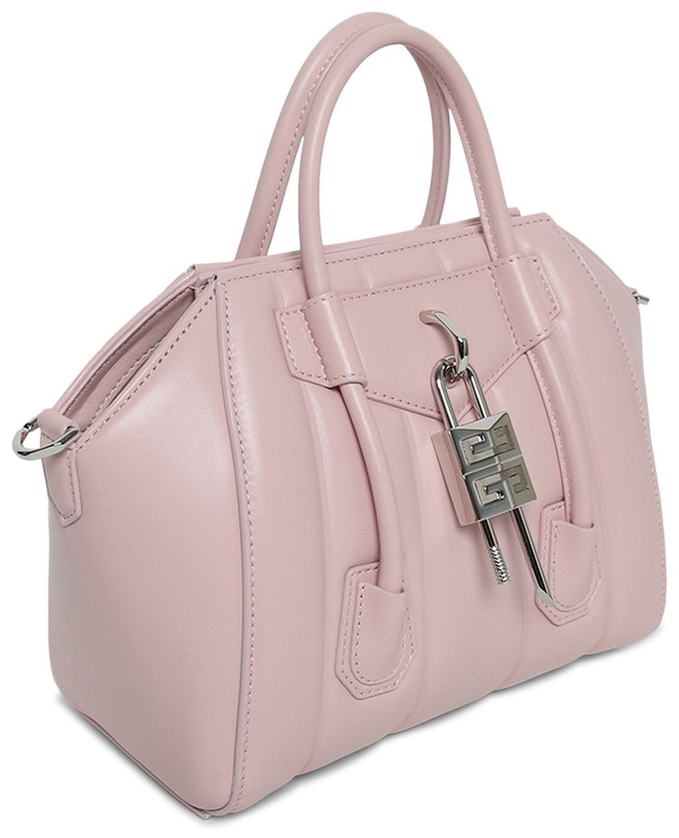 Givenchy Mini Antigona Lock Bag Blush Pink