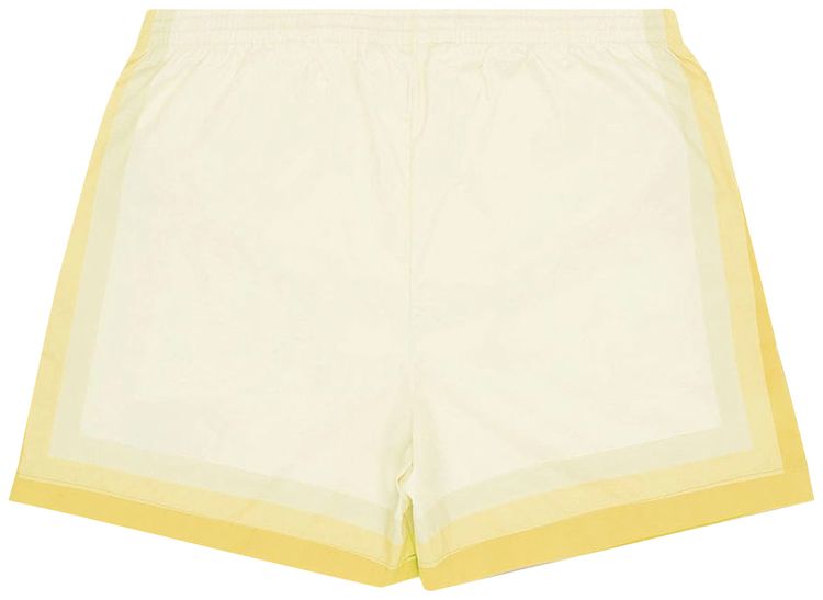Casablanca Printed Swim Trunks Yellow