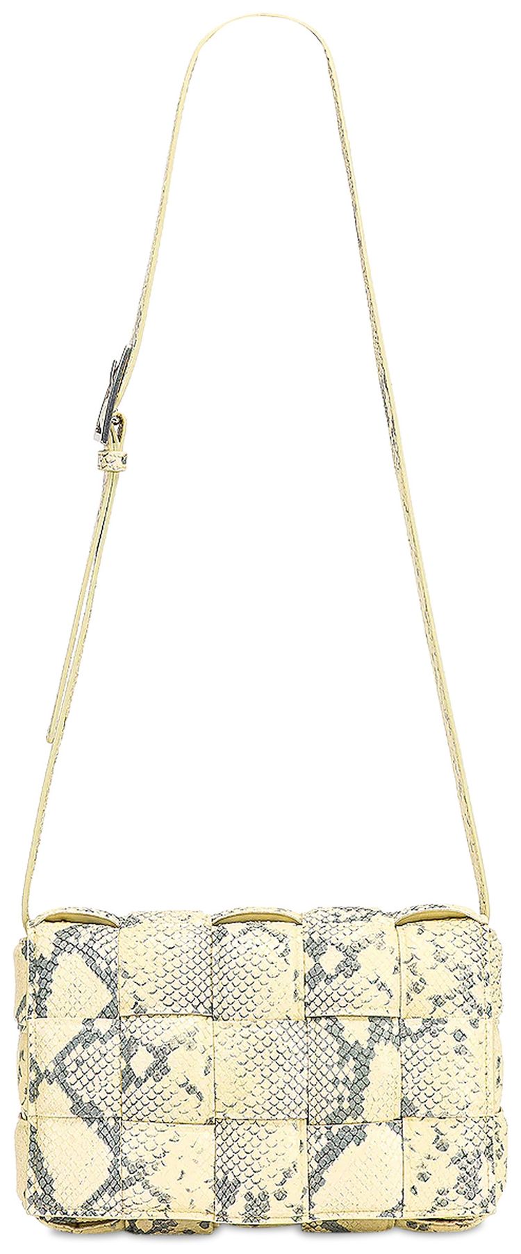 Bottega Veneta Padded Cassette KiwiBlackSilver