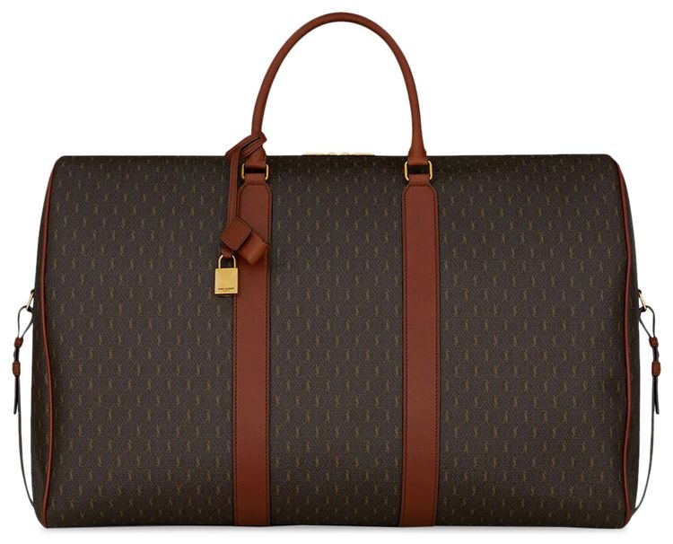 Saint Laurent Le Monogramme 72H Duffle Chestnut