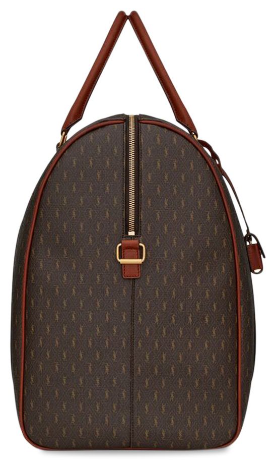Saint Laurent Le Monogramme 72H Duffle Chestnut