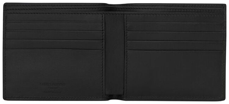 Saint Laurent EastWest Wallet Black