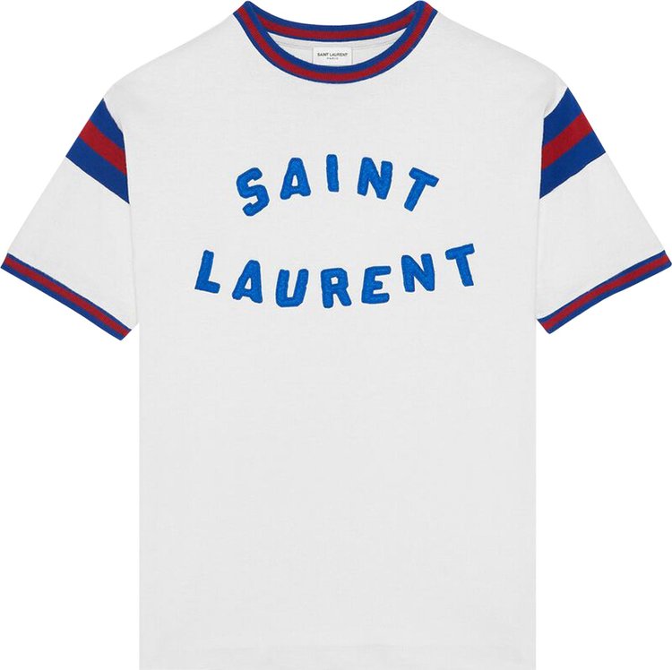 Saint Laurent T-Shirt 'Dirty Ecru'