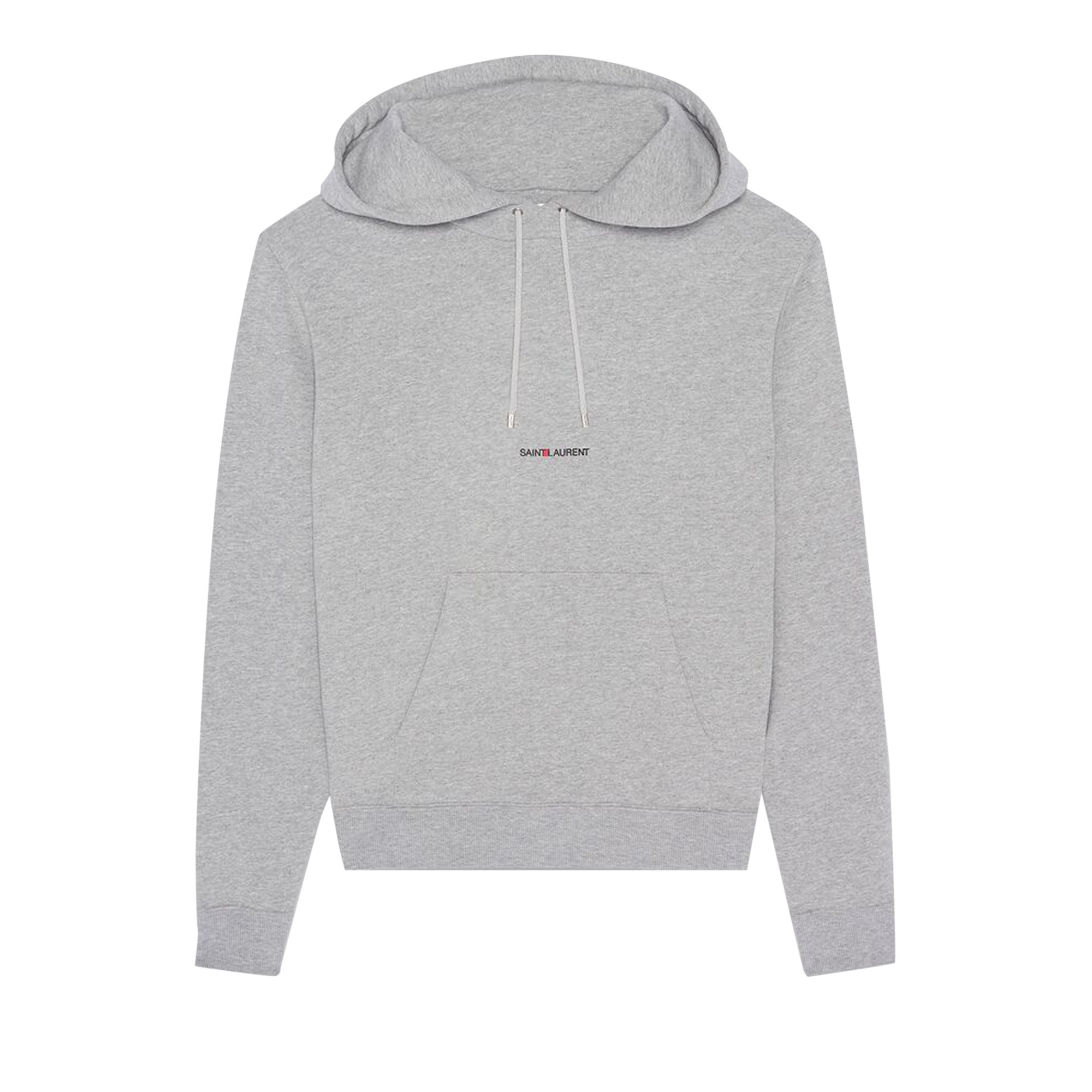 Saint Laurent Rive Gauche Hoodie Grey Rinse