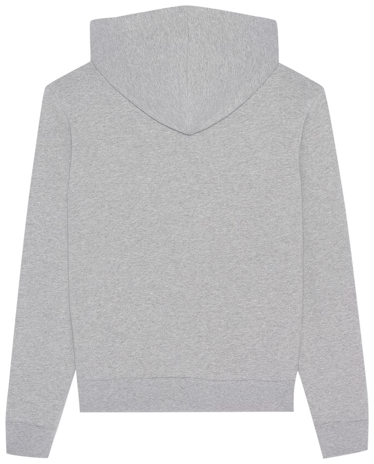 Saint Laurent Rive Gauche Hoodie Grey Rinse