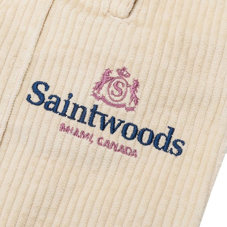 Saintwoods x The Webster Corduroy Bottoms Beige