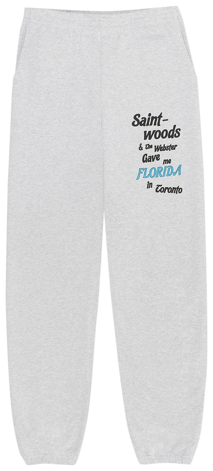 Saintwoods x The Webster Florida In Toronto Bottoms Grey