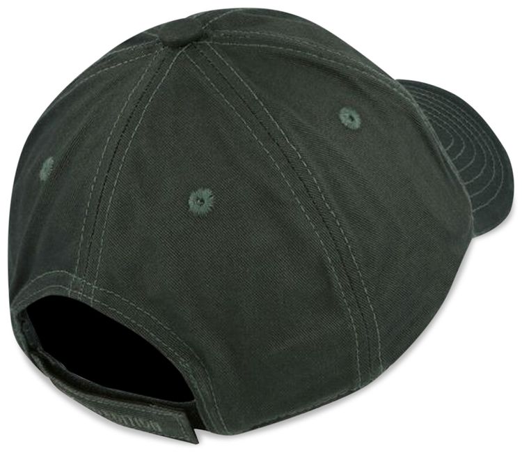 Vetements Iconic Logo Cap Police GreenWhite