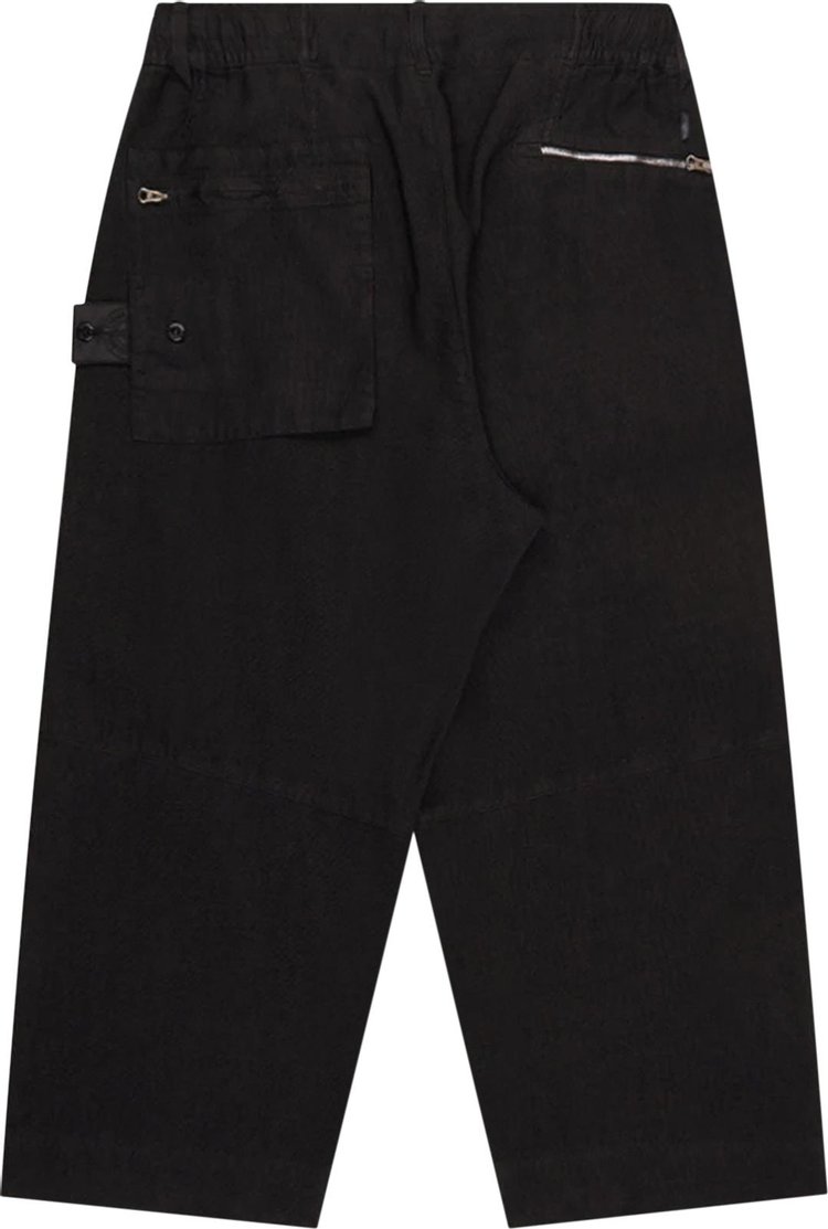 Stone Island Shadow Project Workwear Wide Pant Black