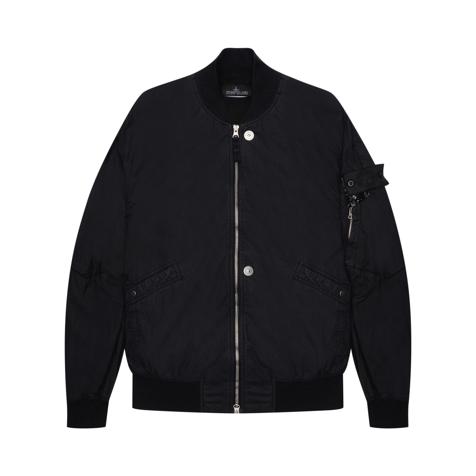 Buy Stone Island Shadow Project Bomber Jacket Black 761940712