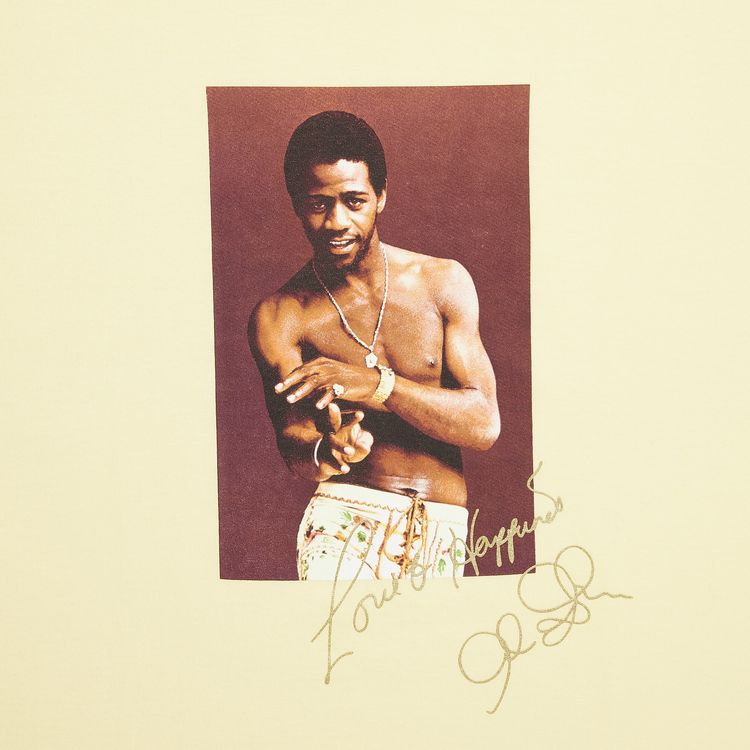 Supreme Al Green Tee Pale Yellow