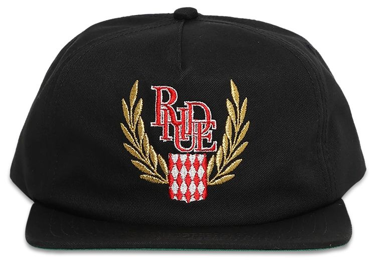 Rhude Scramble Crest Hat Black