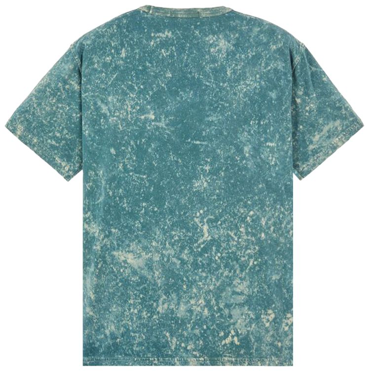 Stone Island Off Dye T Shirt Bright Blue