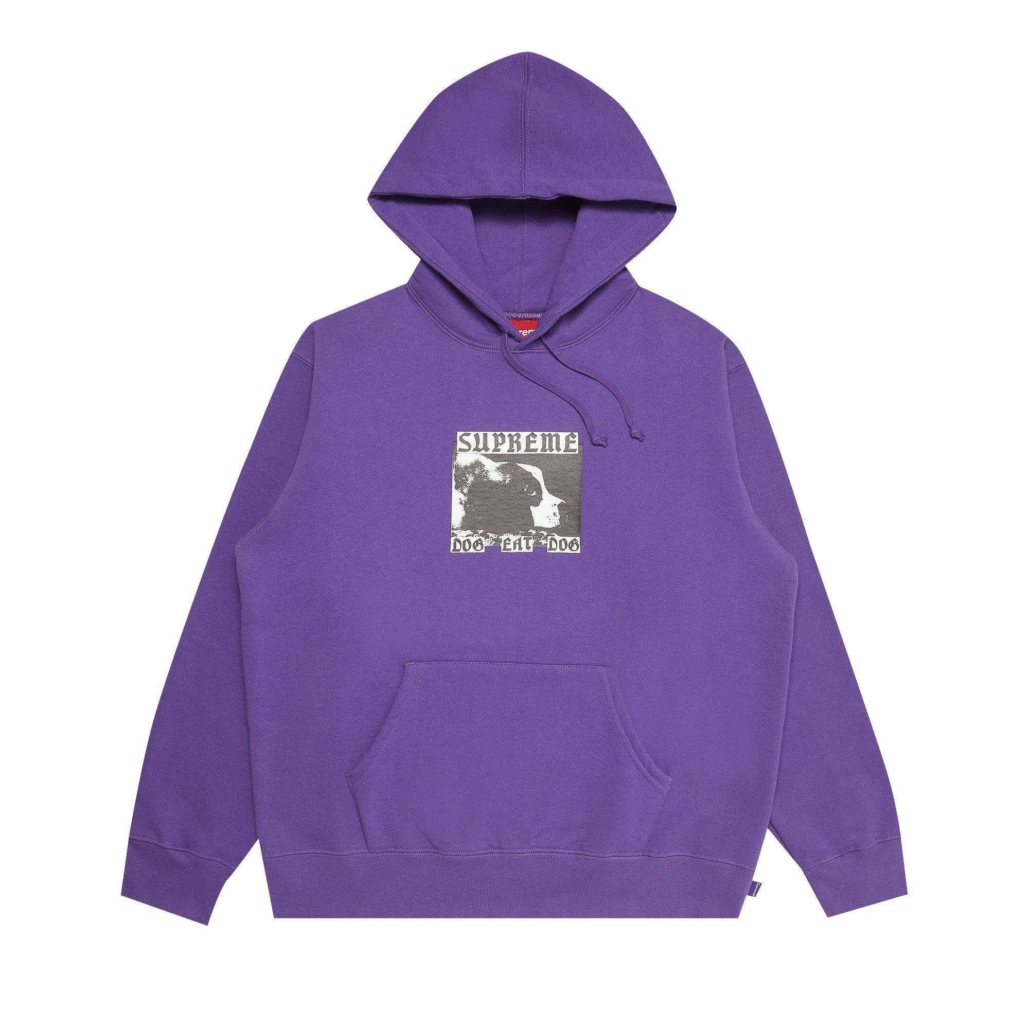 トップス Supreme Dog Eat Dog Hooded Sweatshirt Buy Supreme Dog Eat Dog Hooded Sweatshirt 'Purple' - SS22SW64