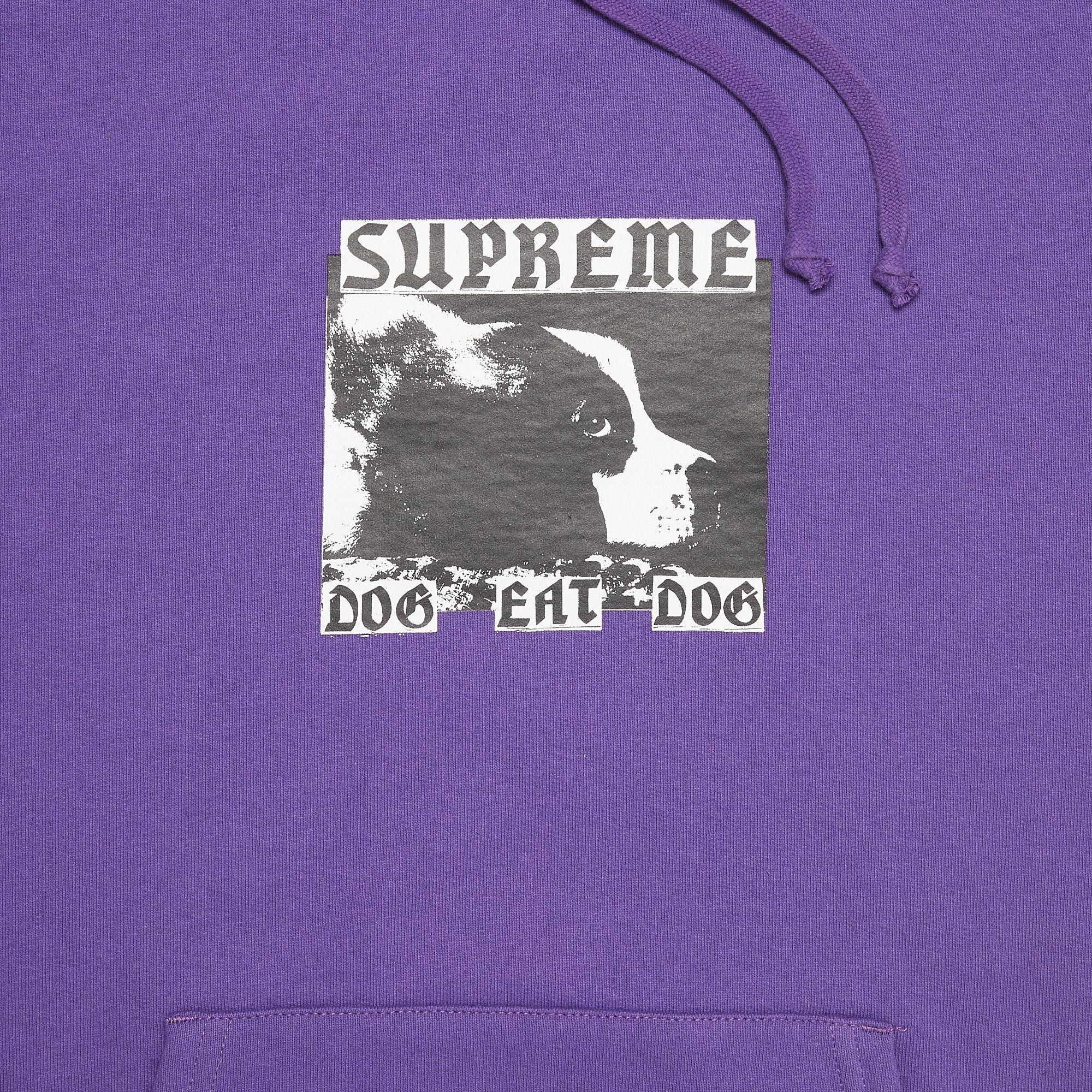 関税込 22SS Week5 Supreme Dog Eat Dog Hooded Sweatshirt Supreme Dog Eat Dog Hooded Sweatshirt (SS22) - $158