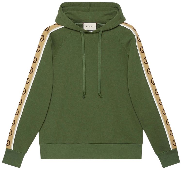 Amiri Tgcw Koi Wave Hoodie Green