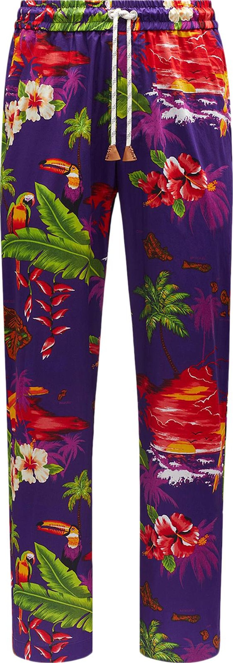 Moncler Genius Printed Trousers Multicolor