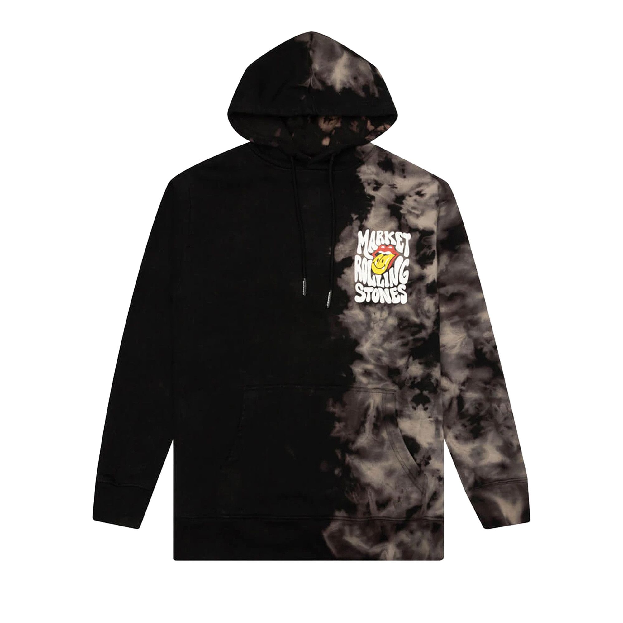 Rolling stones hoodie tie store dye