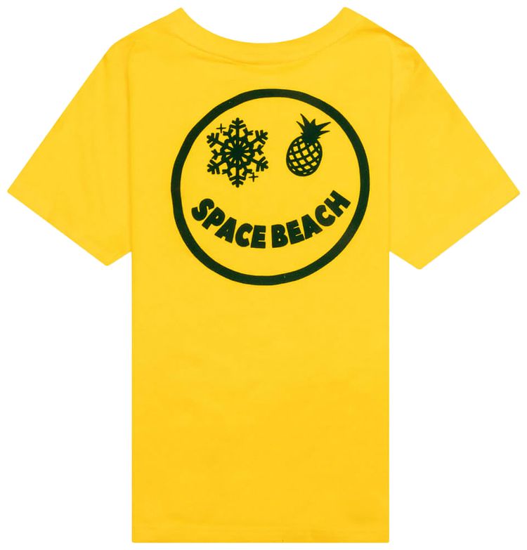 Billionaire Boys Club Kids BB Space Beach Short Sleeve Tee Lemon Chrome