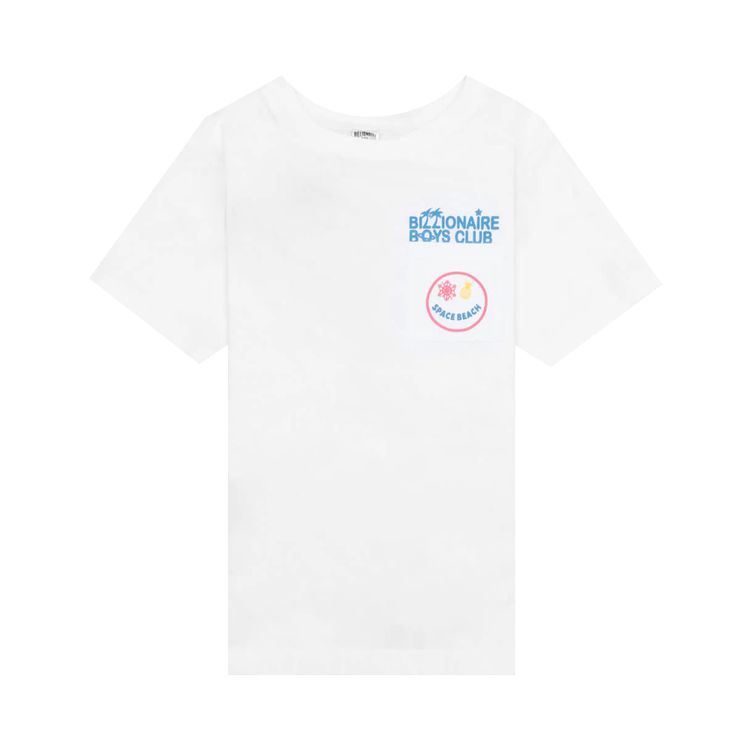 Billionaire Boys Club Kids BB Paradise Short Sleeve Knit Bleach White