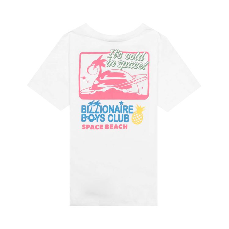 Billionaire Boys Club Kids BB Paradise Short Sleeve Knit Bleach White