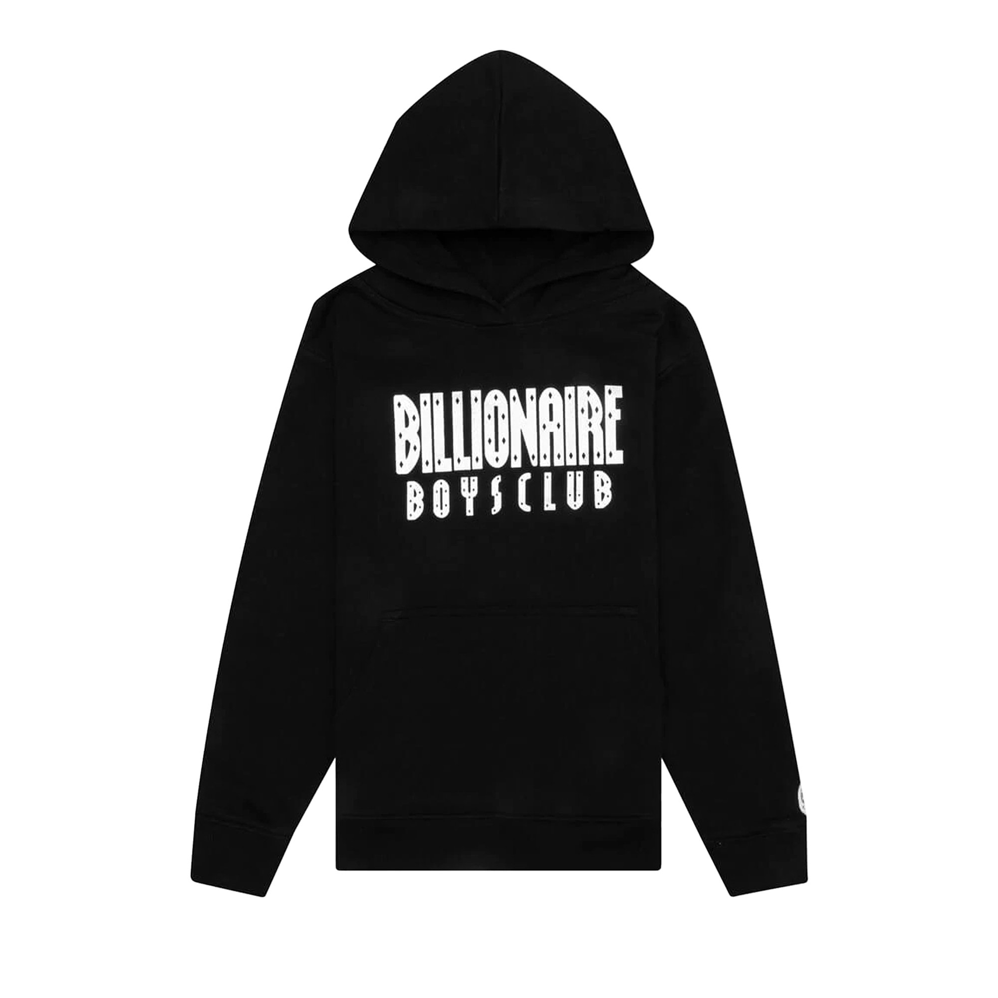 Buy Billionaire Boys Club Kids BB Straight Font Hoodie 'Black