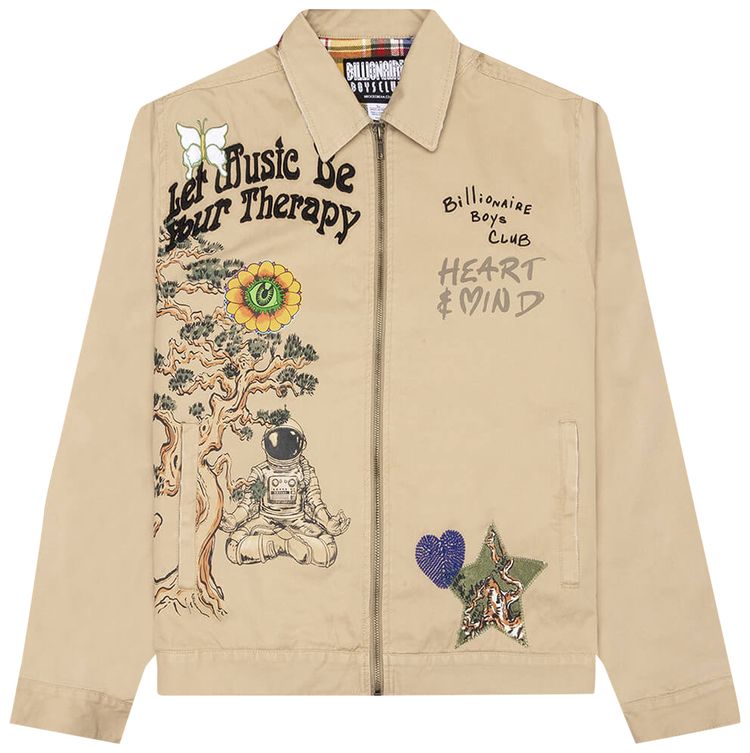 Billionaire Boys Club BB Tranquil Jacket Curds And Whey