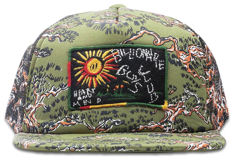 Billionaire Boys Club BB Optimist Trucker Hat Olive Drab