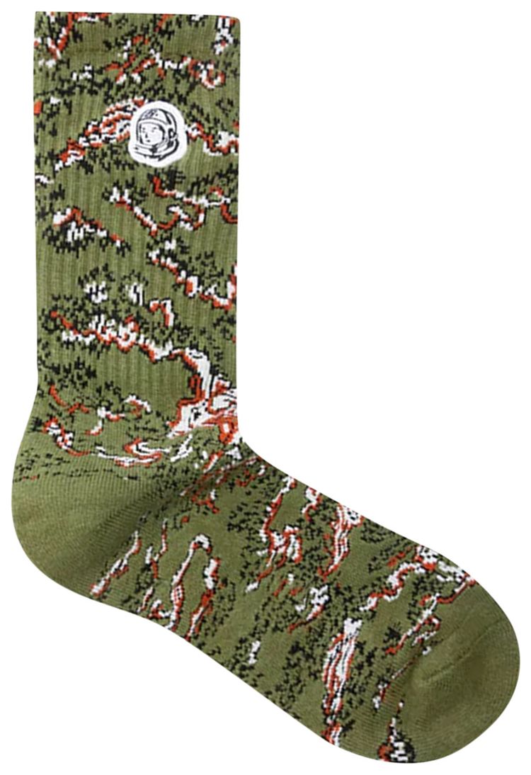 Billionaire Boys Club BB Branches Sock Olive Drab